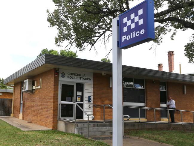 CHINCHILLA QUEENSLAND NCA NEWSWIRE - TUESDAY 13TH DECEMBER 2022  - Residents of Chinchilla leave flowers and gifts at the local Police station - Constable Rachel McCrow, 29, and Constable Matthew Arnold, 26 worked they were murdered in cold blood yesterday afternoon, shot at close range by camoflauge-clad gunmen, during a visit to a property at Wieambilla, south of Chinchilla, about 4.40 on Monday afternoon Picture David Clark NCA/NewsWire