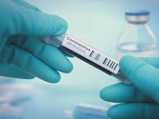 Detail of coronavirus test sample generic istock COVID-19