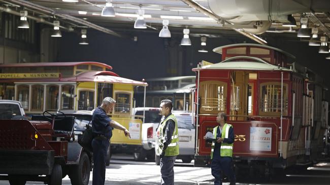 Cable cars sit idle as workers call in sick.