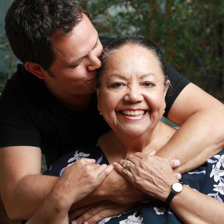 Celebrity chef Alastair McLeod and his mum Candy Devine, photographed at home, Paddington in 2012. Picture: Russell Shakespeare