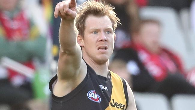 Jack Riewoldt says he has no interest in leaving Richmond. Picture: Getty Images