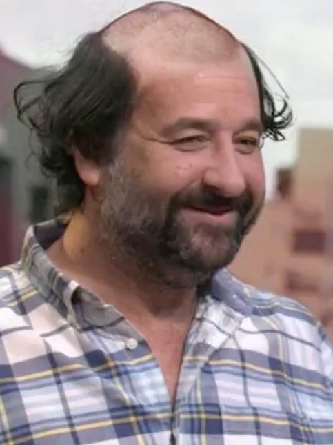 What Mick Molloy will look like with a 'KB' (Kevin Bartlett) inspired haircut. Picture: The Front Bar/Supplied.