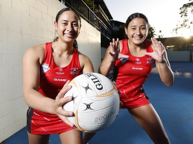 Jayden and Tia Molo have taken the netball world by storm.