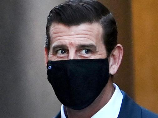 SYDNEY, AUSTRALIA - NewsWire Photos - JULY, 26, 2021: Former SAS soldier and Victoria Cross (VC) recipient Ben Roberts-Smith arrives at Supreme Court in Sydney. Picture: NCA NewsWire/Jeremy Piper