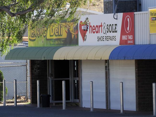 Lovey's Deli in Alice Springs where Karlie worked for five weeks. Pic Mark Brake