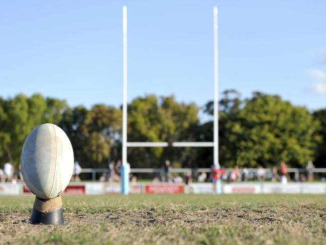 Rugby Field and ball generic