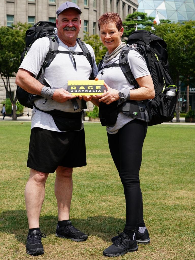 AVO on Amazing Race Australia contestant