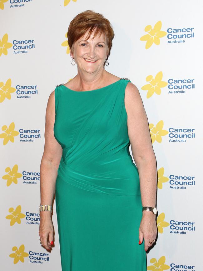 Professor Sanchia Aranda at the Cancer Council Emeralds and Ivy Ball held at the Sydney Town Hall. Picture: Christian Gilles