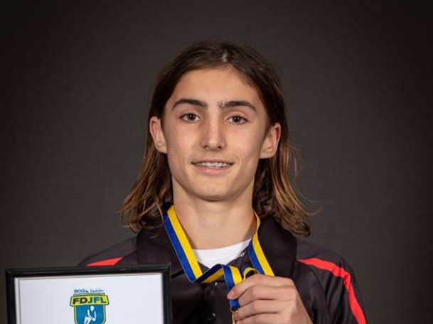 Jet Peckett (Bonbeach) won the FDJFL U15 Gold Division league medal.