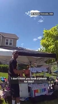 Lemonade stand gets jokey response from cops