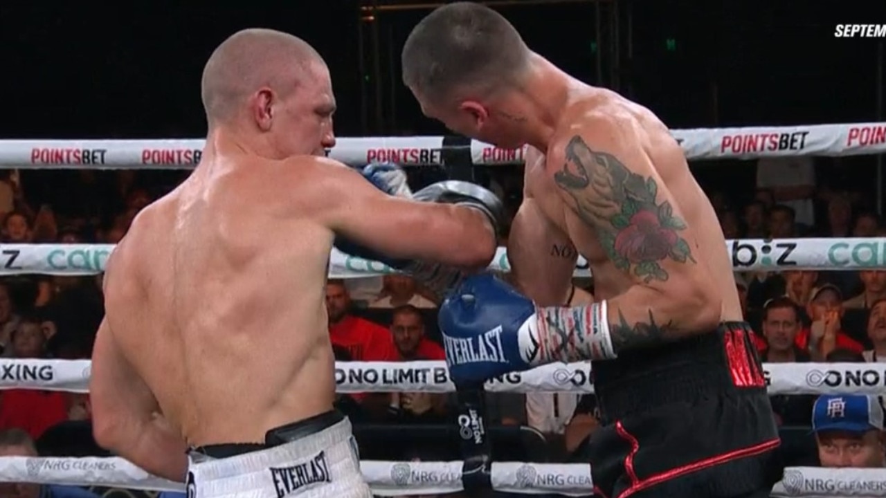 Tszyu had to dig deep. Photo: Fox Sports