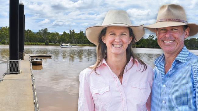 Lyn Eather and Carl Hendrick have shared their experience of a near drowning of a fisherwoman on the Fitzroy River.