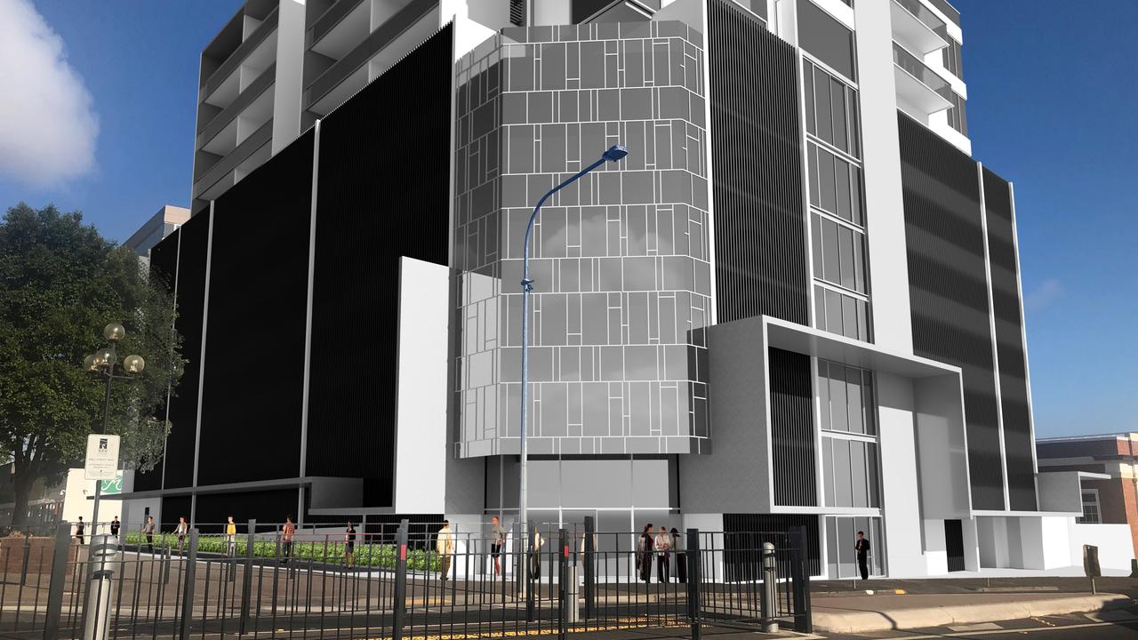 PLANNED: Barry Bernoth has planned an 11-storey residential and parking tower on Neil and Bell Sts in the Toowoomba CBD.