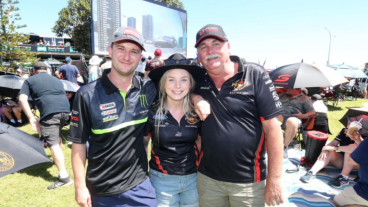 GC500.Brad Dieck, Serana Cronau, Glenn Cocker.30 October 2022 Surfers Paradise Picture by Richard Gosling