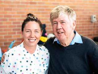 DEARLY MISSED: Dr Jim Tankey, with daughter Emily, passed away at the age of 69 on August 12. The general practitioner first started private practice in Ipswich in 1977 and he worked as a GP for 40 years.