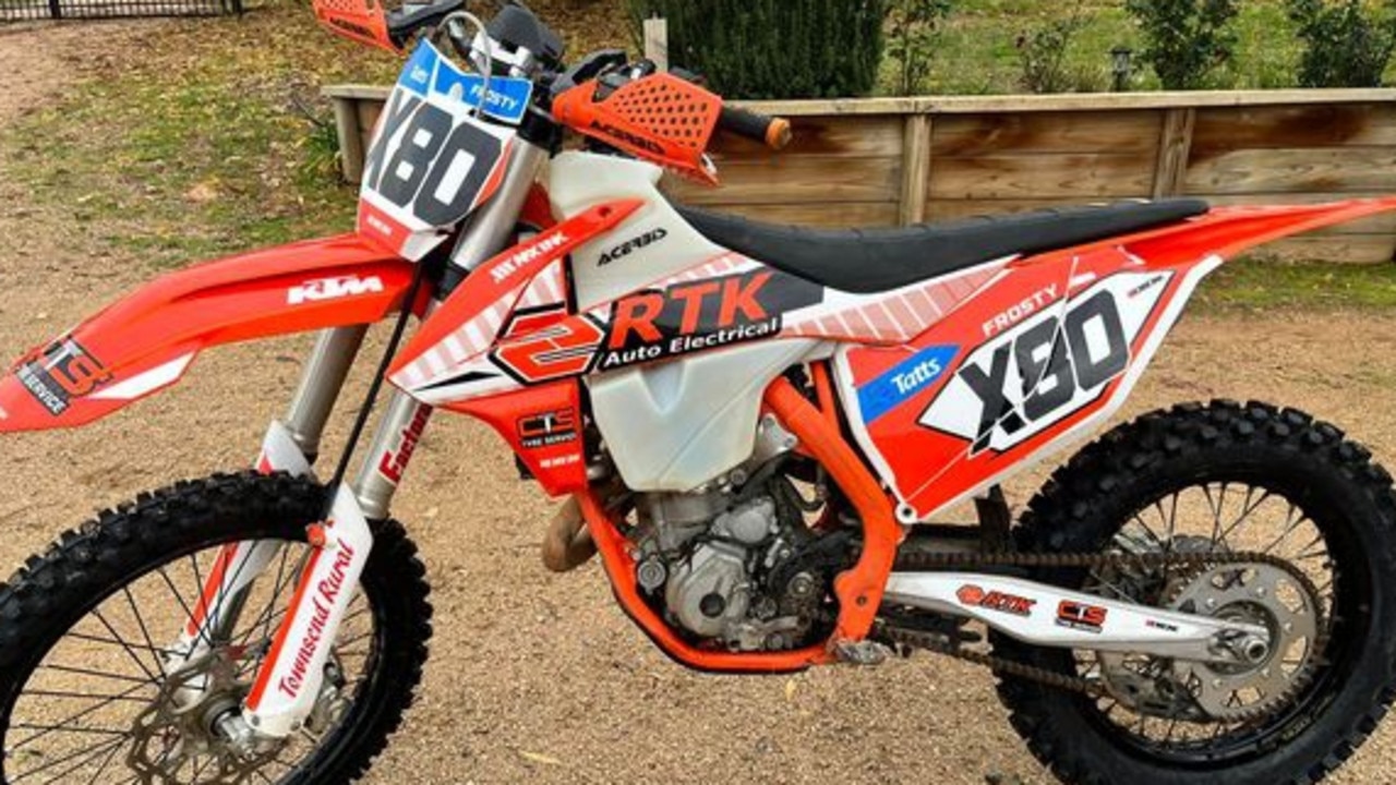 South Australian Police are investigating the theft of a racing bike from Coober Pedy hotel on Monday night, days before the start of the Finke Desert Race 2022.