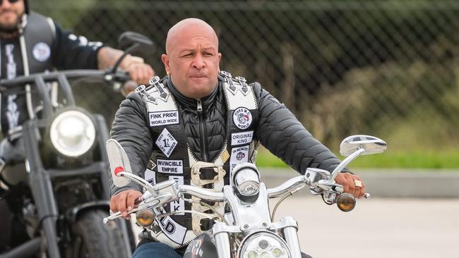 Kosh Radford was fined for his involvement in a bikie brawl at a strip club.