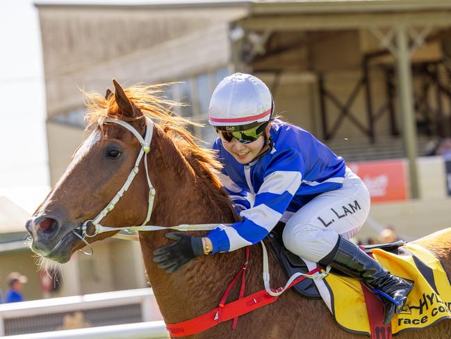 Injured apprentice jockey Ivy Lam is out of ICU and making 'positive progress'. Picture: Makoto Kaneko