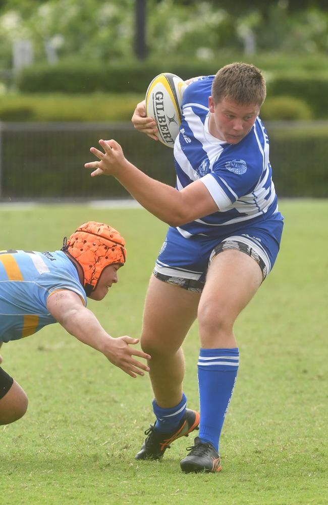 QLD Rugby Union State Championships (17-18 years boys) at the Townsville Sports Precinct. Friday May 23. Northern against Peninsular. Picture: Evan Morgan