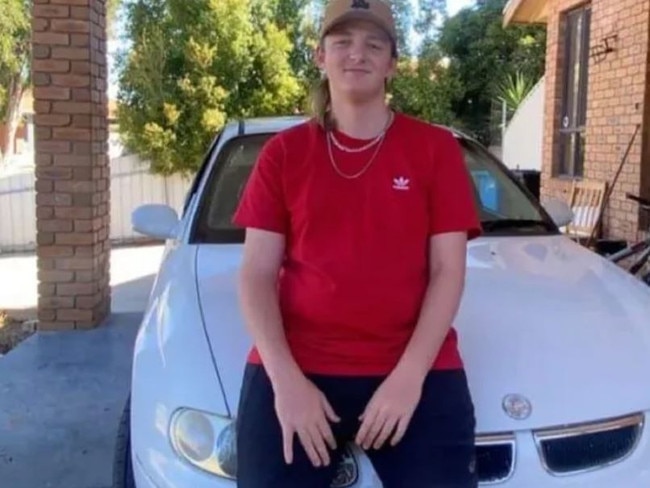 Connor Norton had his car destroyed at an 18th birthday party when Bailey McDonald allegedly drove it through a fence.