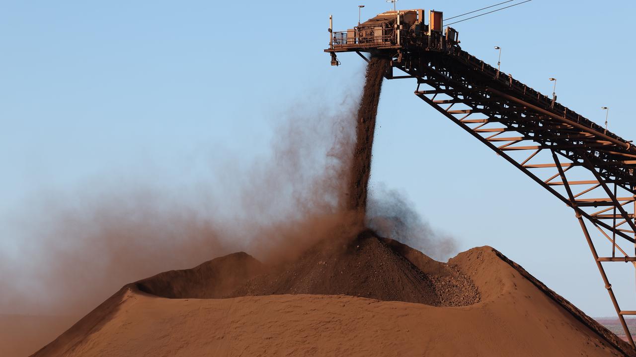 Iron ore prices have surged on an aggressive suite of stimulus measures in China. Picture: Rohan Kelly