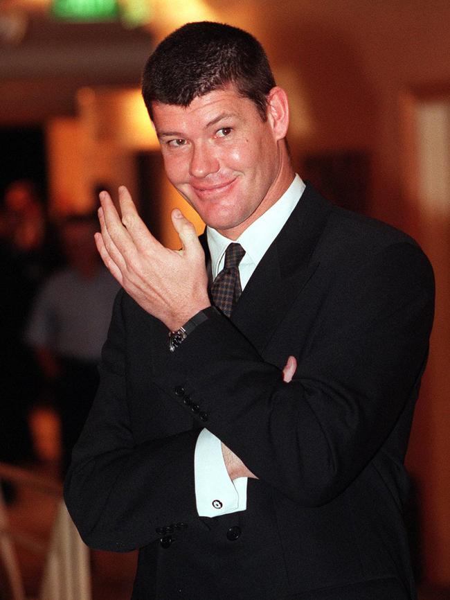  James Packer in 1999. 