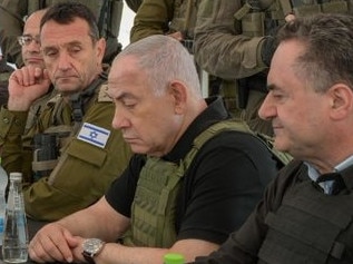 Benjamin Netanyahu meets with commanders of the Israeli Defence Forces. Picture: X.