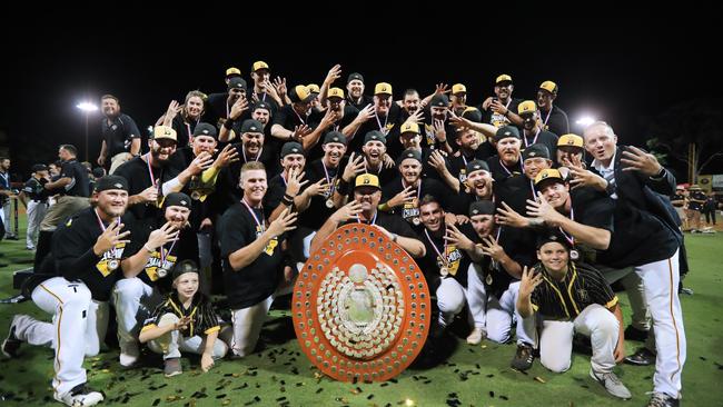 Brisbane Bandits title winning squad of 2018-19. Photo: SMPIMAGES.COM /ABL Media.