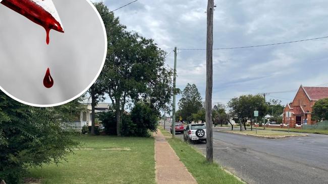 Connar Walter John Barry pleaded guilty to grievous bodily harm over the attack, which unfolded shortly after midnight at his 43-year-oldâ victimâs Kingaroy home on February 17, 2024.