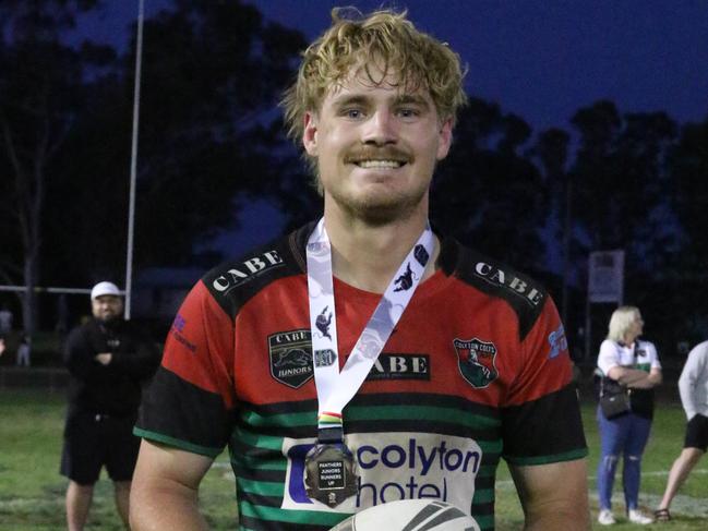 Player of the grand final: Colyton fullback Jesse Poulsen. Picture Warren Gannon Photography