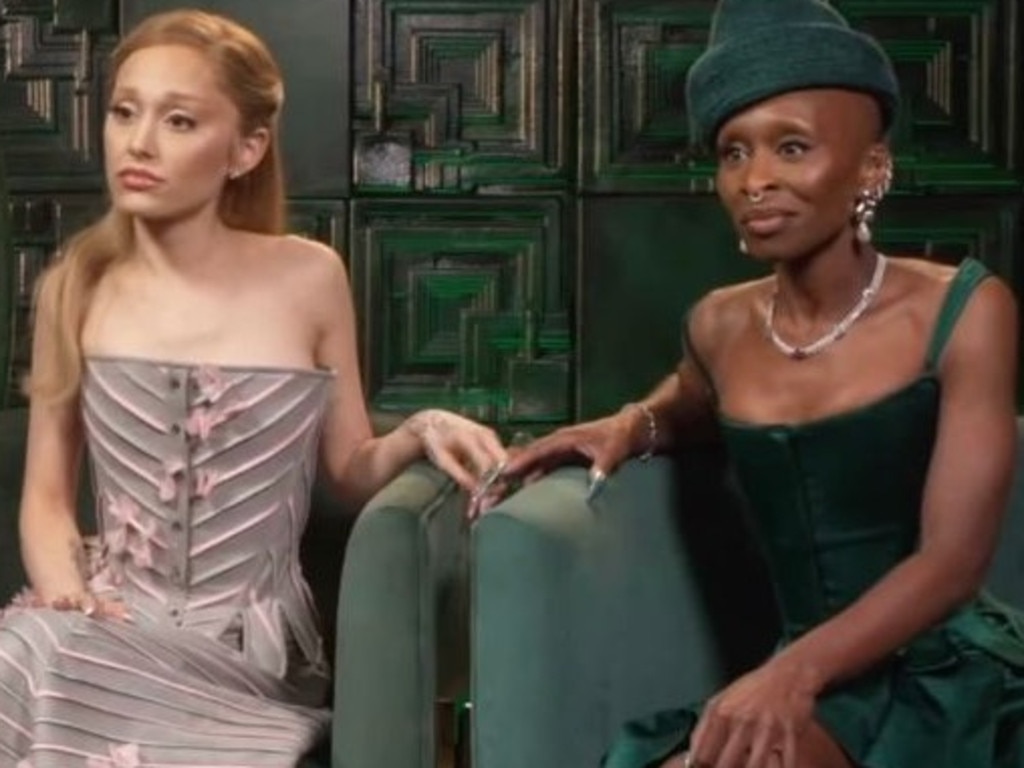 Ariana Grande and Cynthia Erivo’s bizarre interview sparked online ridicule during their <i>Wicked</i> press tour.