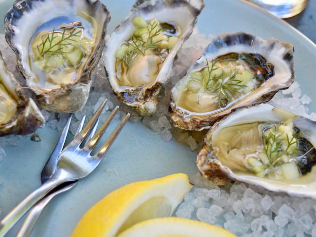 Try some of the fresh oysters. Picture: Jenifer Jagielski