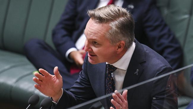 Energy Minister Chris Bowen said the proposed changes to the safeguard mechanism will reduce Australia’s carbon footprint by 205m tonnes by 2030. Picture: NCA Newswire