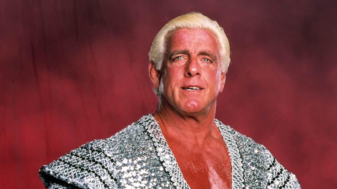 Former WWE wrestling star Ric Flair in his heyday.