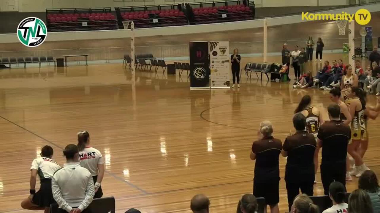 Replay: Hawks v Crips (Opens) – 2025 Tasmanian Netball League Round 1