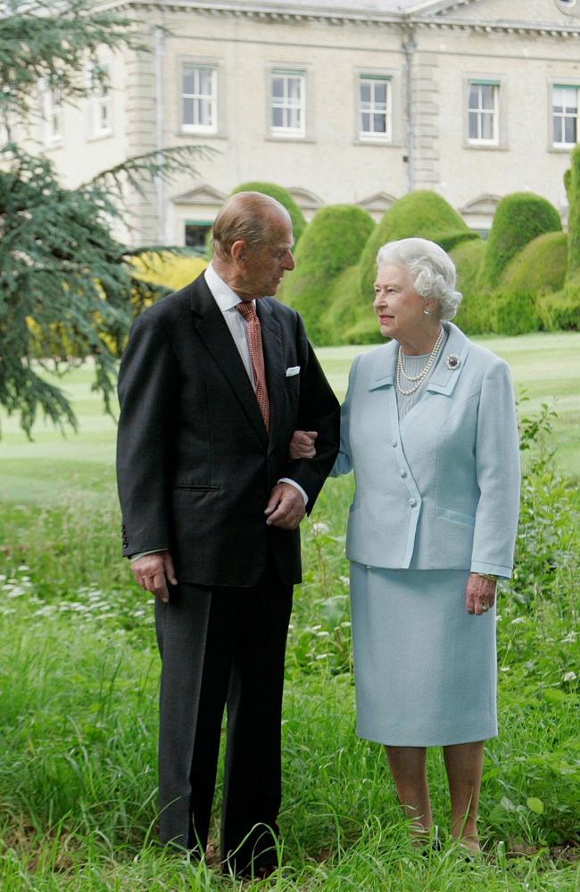 Queen Elizabeth II and Prince Philip, Duke of Edinburgh for their 60th anniversary.