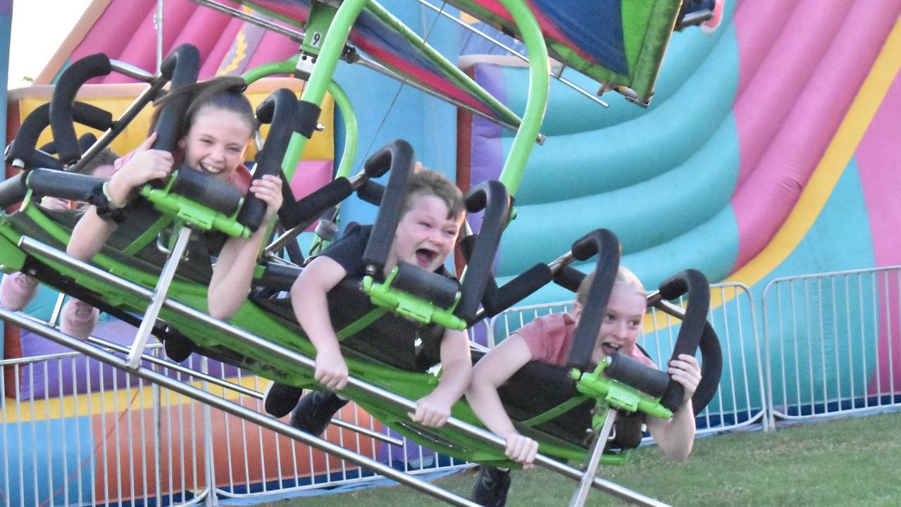All ages enjoyed the attractions on day one of Show Whitsunday 2021. Picture: Kirra Grimes