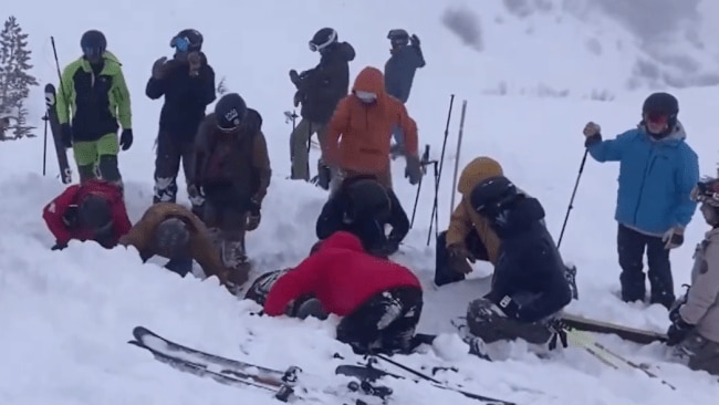 Three Australian skiers thankful to be alive after being buried and ...