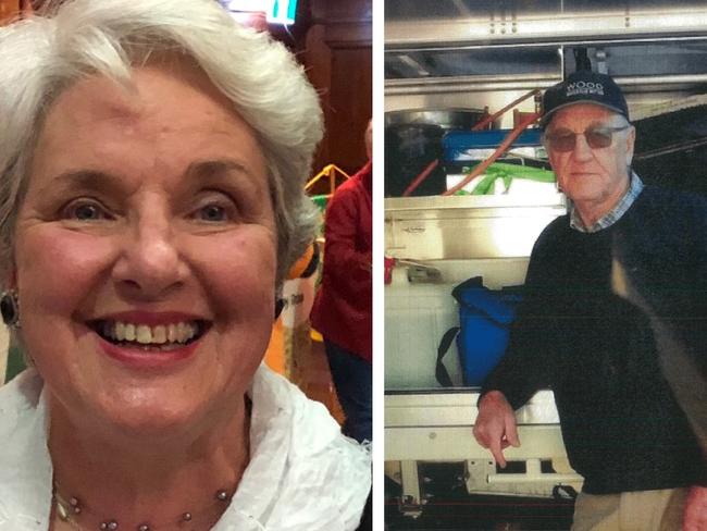 Supplied images of Carol Clay and Russell Hil. They have been missing in the Wonnangatta Valley area in Victoria since 20 March, 2020. Picture: Supplied