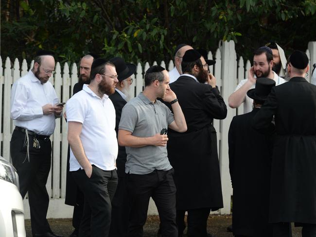 The attack has rocked the nation’s Jewish community. Picture: Andrew Henshaw