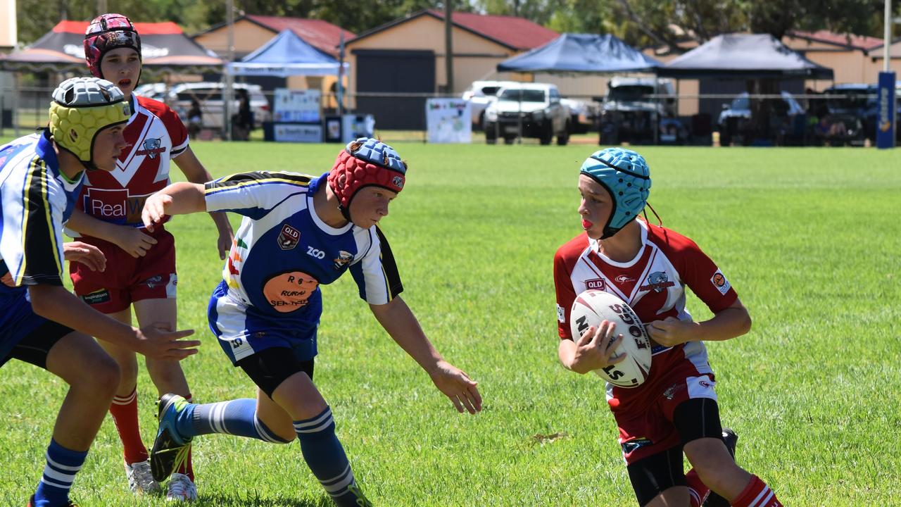 South Burnett v Redcliffe Dolphins U14. Adrian Vowles Cup 2020.