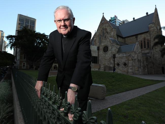 Archbishop Mark Coleridge said the Catholic Church had failed to protect children. Picture: Lyndon Mechielsen/The Australian