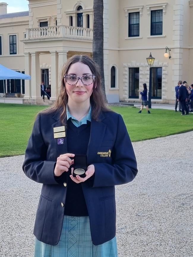 Endeavour College debater Samantha Perryman. Picture: Supplied