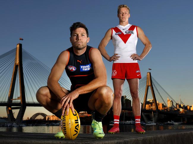 The Swans will be out to stop Toby Greene and the Giants on Saturday. Picture: Phil Hillyard