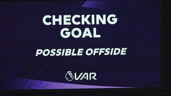 VAR decisions have caused plenty of angst worldwide, including in the Premier League. Picture: AFP