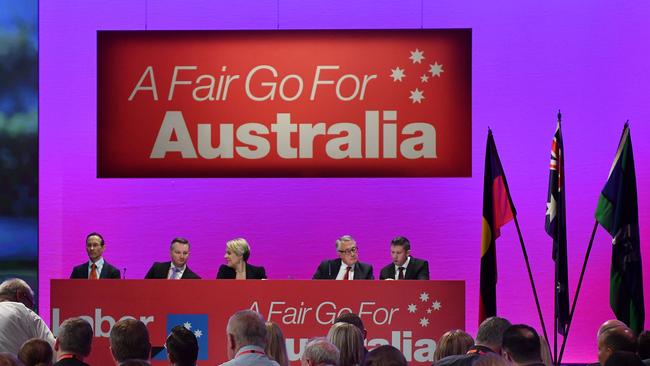 Labor MPs during the 48th ALP National Conference in December 2018. Picture: Getty Images