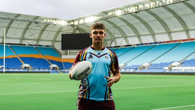 Jack Schmidt (pictured) was one of the first chosen in the round three Meninga Cup Team of the Week. Picture credit: Titans Media