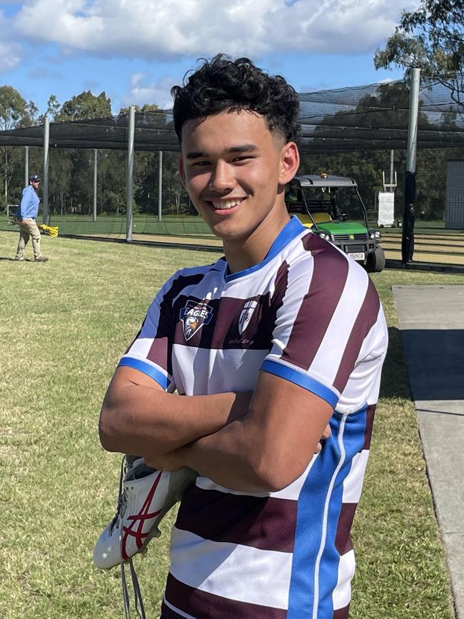Leo Price of Canterbury College was outstanding for his side.