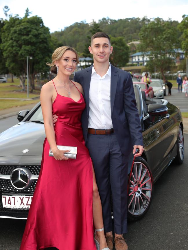 Pacific Pines High formal, at the school. CharlieÃ•s Rogers & Joey Ludovici Picture Glenn Hampson