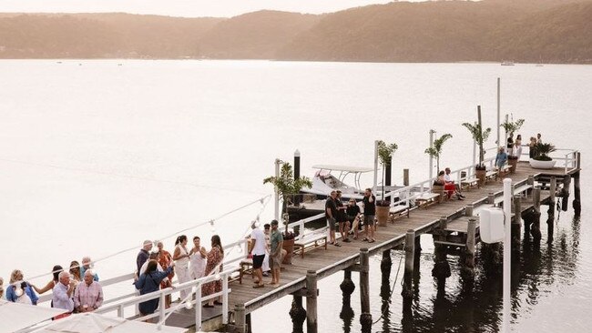 People enjoy a drink on the Palm Beach water. Picture: Instagram/@thejoeyboathouse